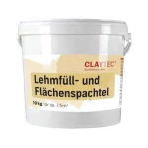 Claytec Leem Vul- en Spachtelmassa - Natuur-beige 10kg