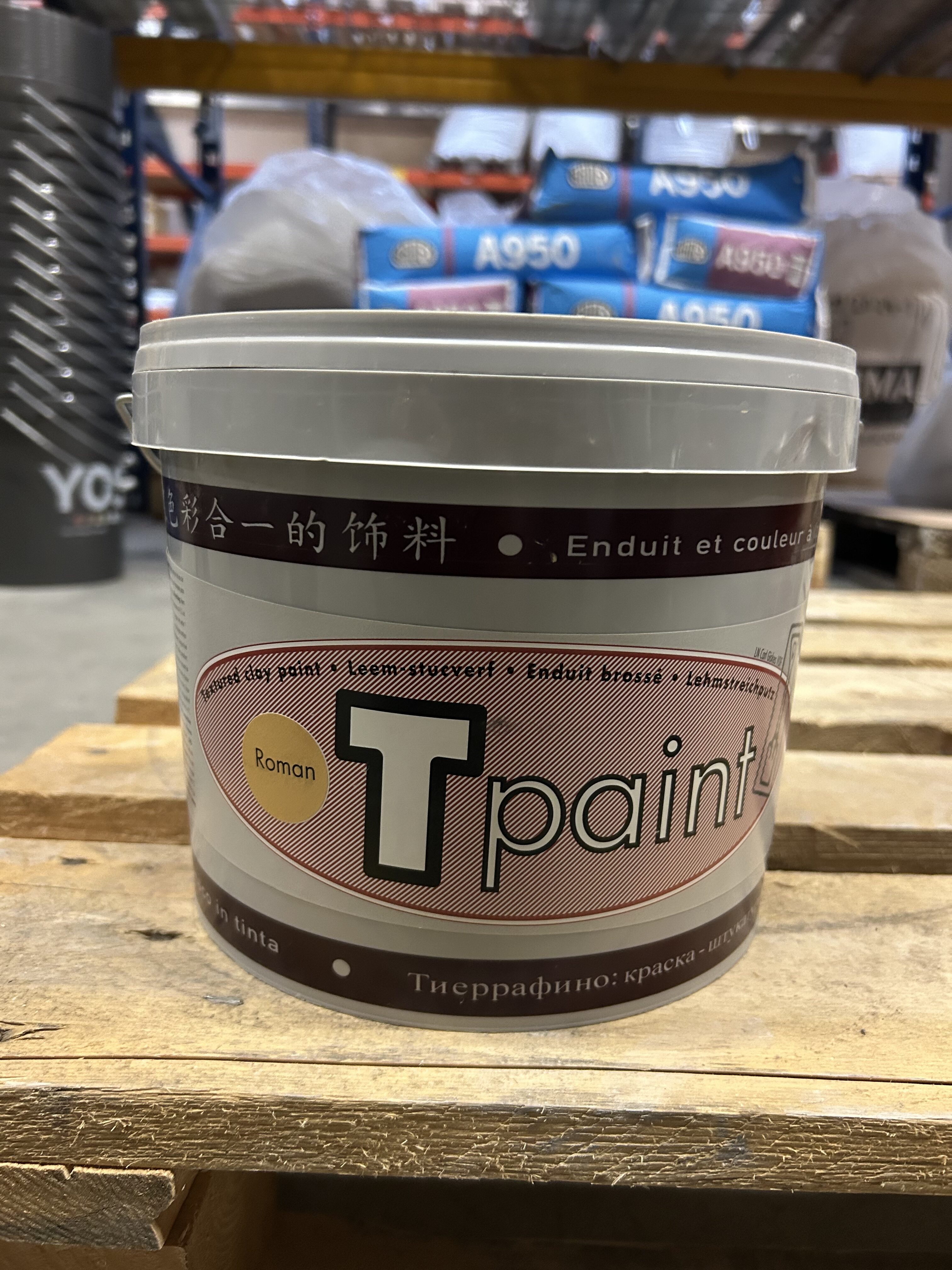 *Dumpcrash* Tierrafino T-Paint 6kg (3 kleuren) - Afbeelding 2