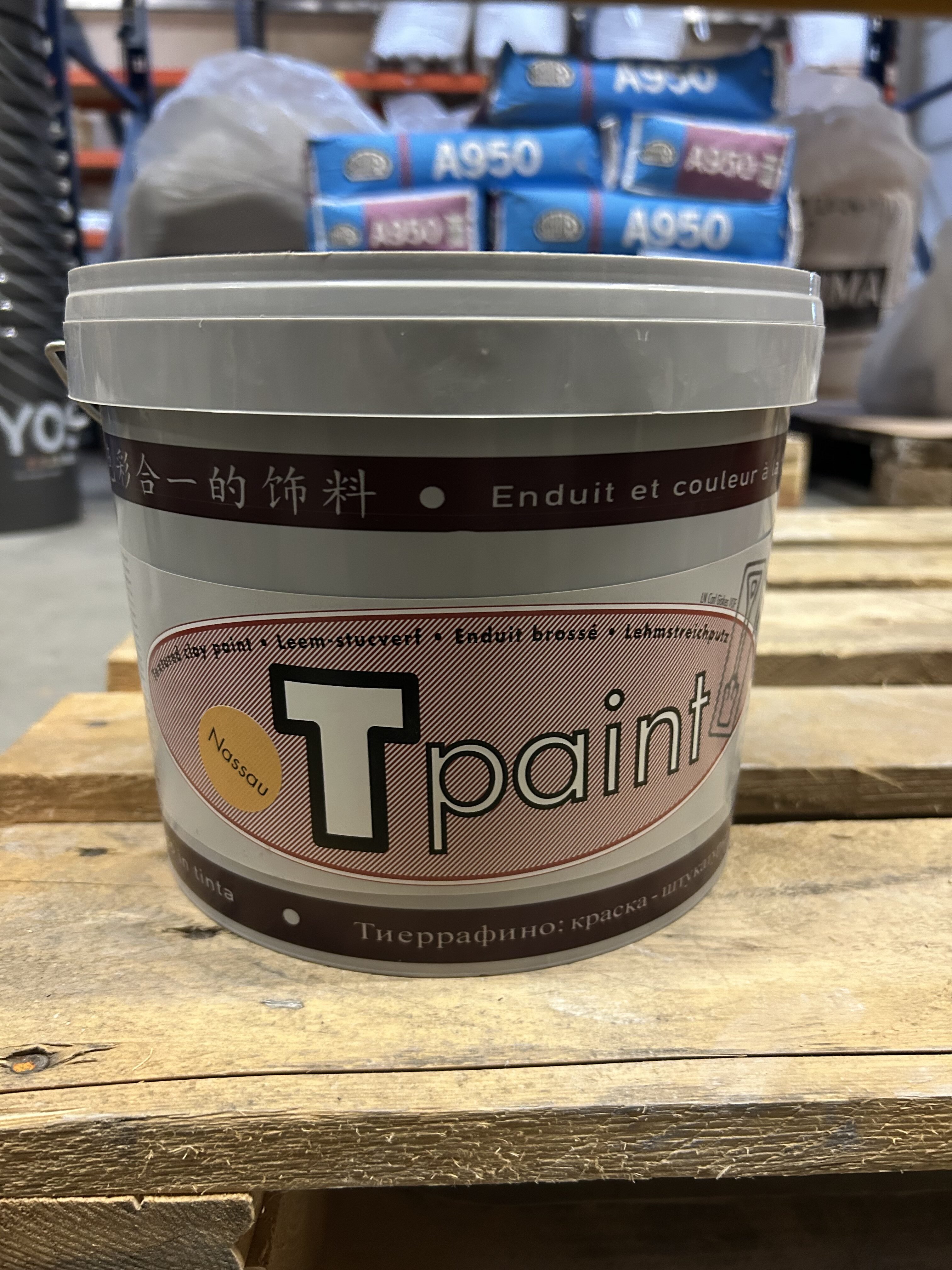 *Dumpcrash* Tierrafino T-Paint 6kg (3 kleuren) - Afbeelding 3