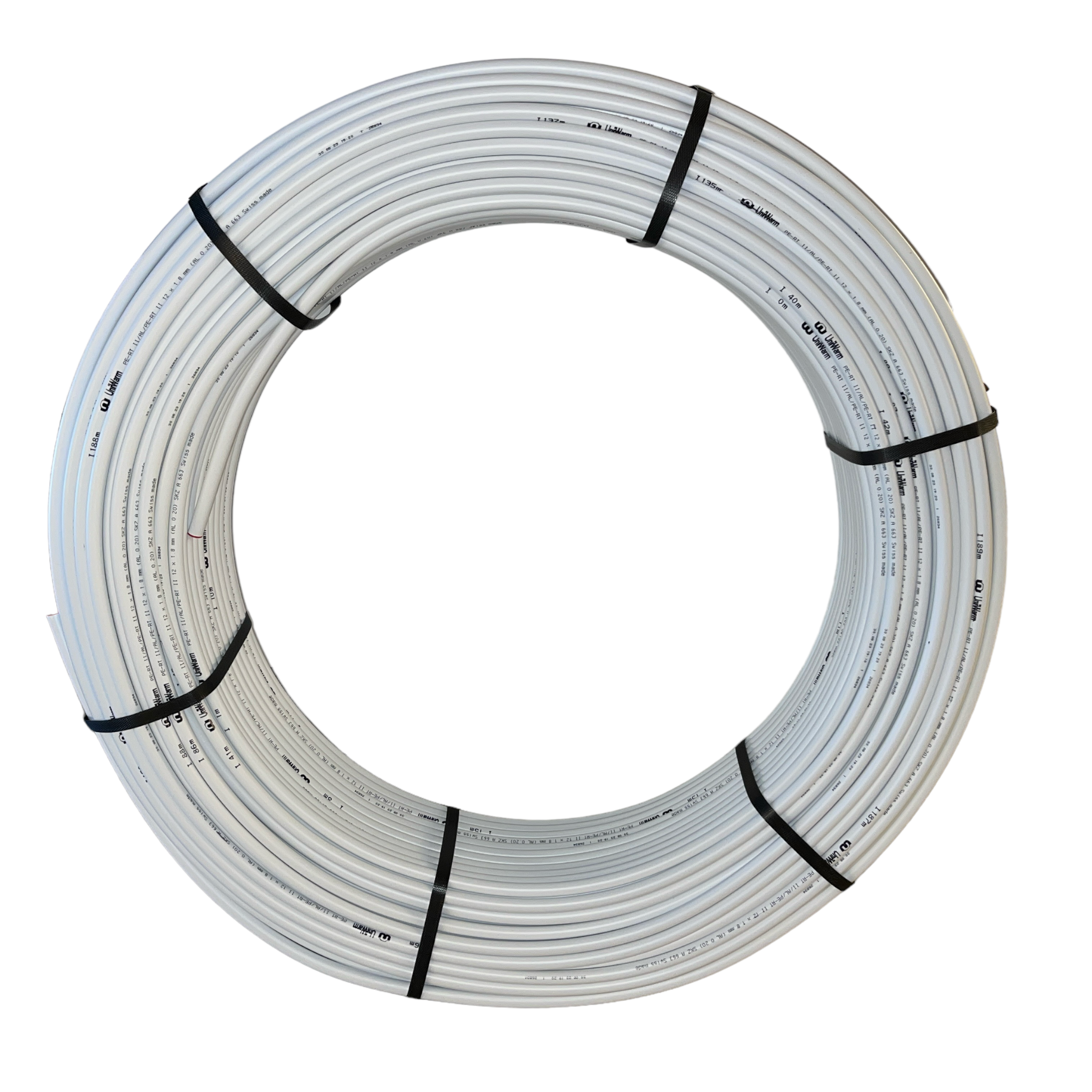 Uniwarm Klimaat leiding 12x1,8mm AKB 240mtr/rol 100% diffusi